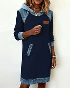 Lunariae – Casual Winter Hoodie Dress