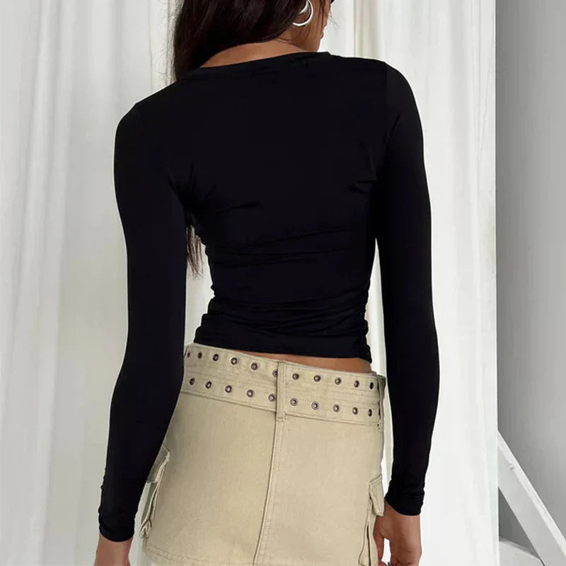 ELSPETH™ | Women Minimalist Casual Top