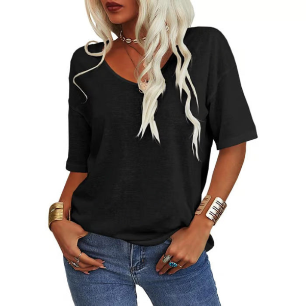 KRISANTA™ | Loose Lightweight Minimalist T-Shirt