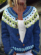Sophie | Vintage Icelandic Cardigan