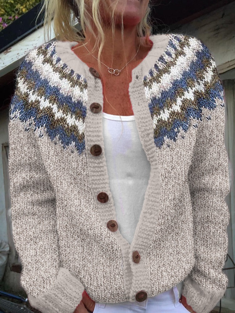 Peyton | Vintage Icelandic Cardigan